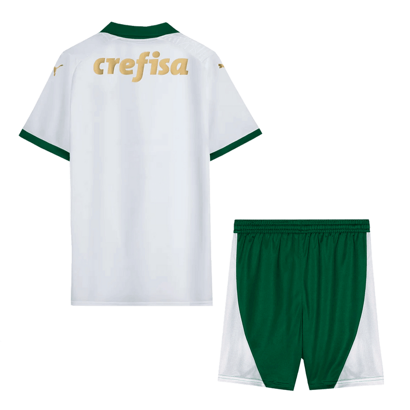 Conjunto infantil Palmeiras Reserva Uniforme 2024/25 Puma