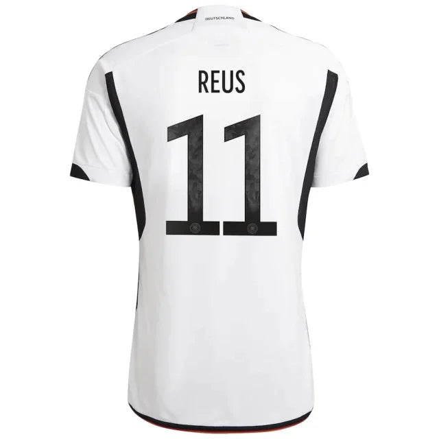 Camisa Alemanha I Titular 23/24 - Adidas Torcedor Masculina - Personalizada REUS N°11 - Paixao de Torcedores