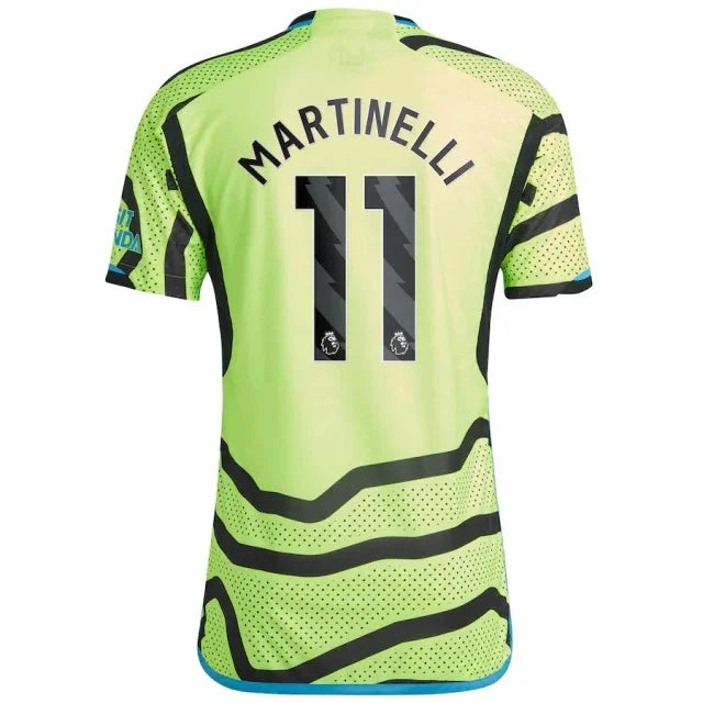 Camisa Arsenal II Reserva 23/24 - Adidas Torcedor Masculina - Personalizada MARTINELLI N°11 - Paixao de Torcedores