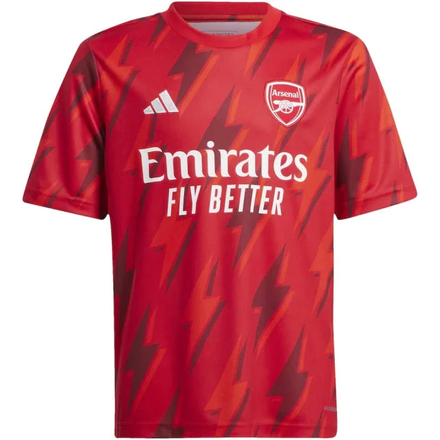 Camisa Arsenal Pre jogo 23/24 - Adidas Torcedor Masculina - Paixao de Torcedores