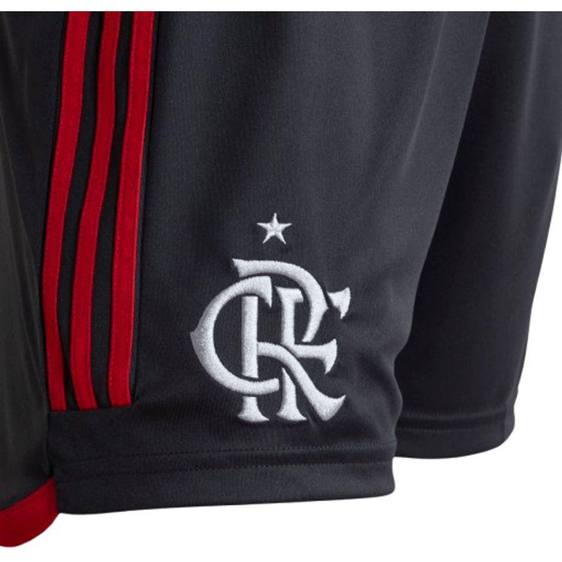 Kit infantil Flamengo Terceiro Uniforme 24/25 Adidas