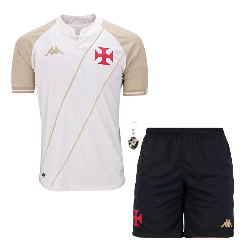 Conjunto infantil Vasco Terceiro Uniforme 2024/25 Kappa