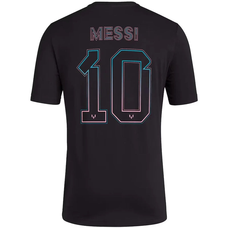 Camisa Messi Inter Miami Casual 23/24 - Adidas Torcedor Masculina - Paixao de Torcedores