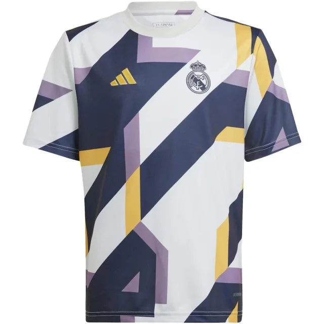 Camisa Real Madrid Pré-Jogo 23/24 - Adidas Torcedor Masculina - Paixao de Torcedores