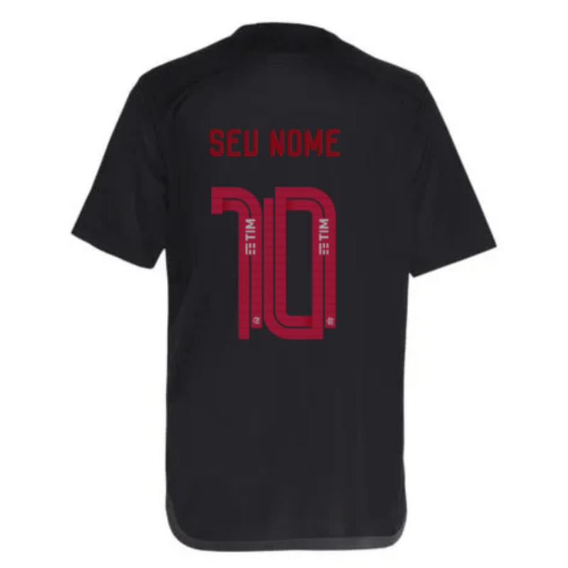 Camisa Flamengo III Terceiro Uniforme 23/24 - Adidas Torcedor Masculina - Manto Brilha - Paixao de Torcedores
