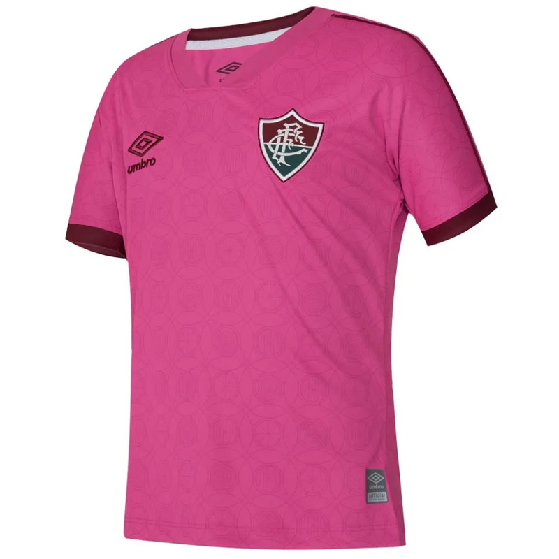 Camisa Fluminense Outubro Rosa 23/24 - Umbro Torcedor Masculina - Paixao de Torcedores