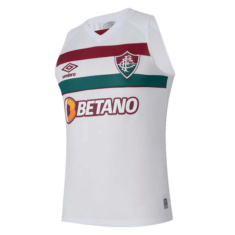 Camisa Regata Fluminense II 23/24 - Umbro Torcedor Masculina - Branca - Paixao de Torcedores