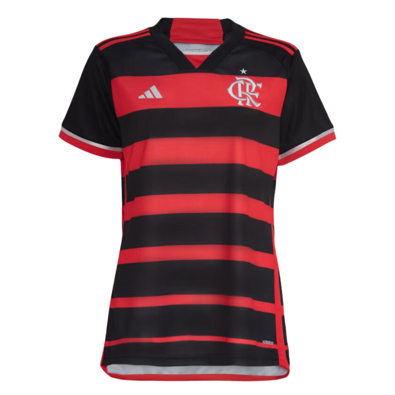 Camisa Flamengo I Titular 24/25 - Adidas Torcedor Feminina