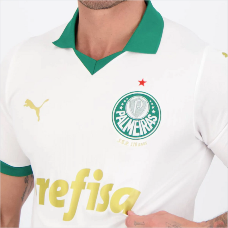 Camisa Palmeiras Reserva 24/25 - Puma Torcedor Masculina