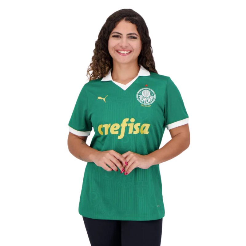 Camisa Palmeiras Titular 24/25 - Puma Torcedor Feminina