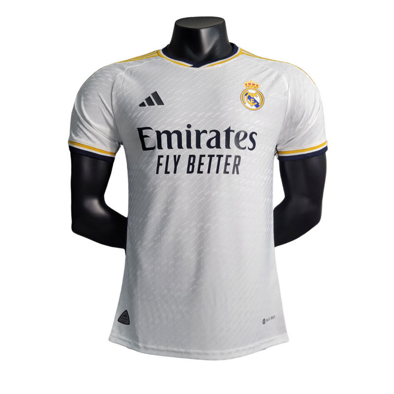Camisa Real Madrid Titular 23/24 - Adidas Versão Jogador Masculina - Paixao de Torcedores