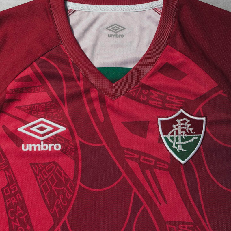 Camisa Fluminense Pre Jogo 24/25  - Umbro Torcedor Masculina