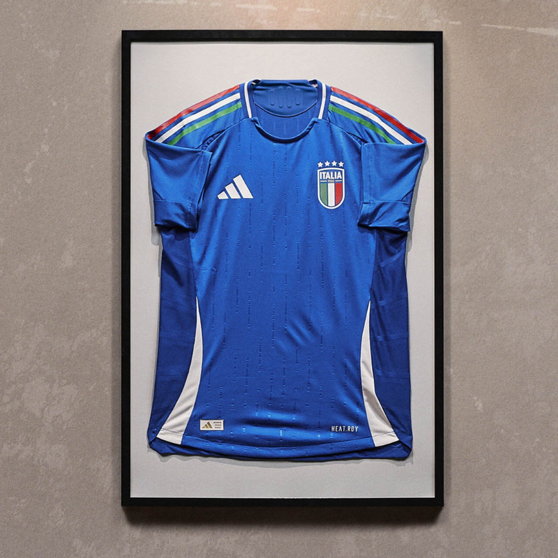 Camisa Italia Titular 24/25 - Adidas Torcedor Masculina