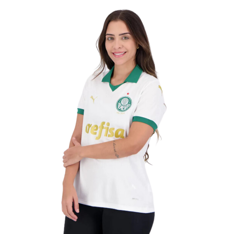 Camisa Palmeiras Reserva 24/25 - Puma Torcedor Feminina