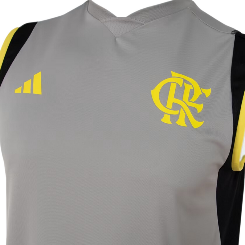 Camisa Regata Flamengo Treino 24/25 - Adidas Torcedor Masculina