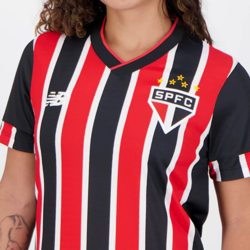 Camisa São Paulo Reserva 24/25 - NB Torcedor Feminina
