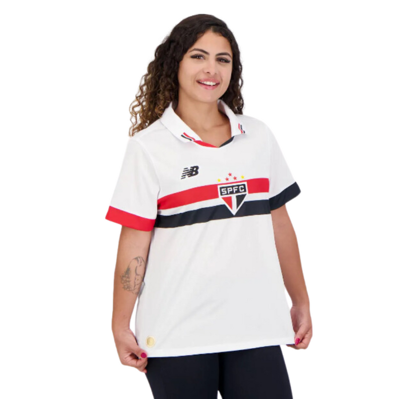 Camisa São Paulo Titular 24/25 - NB Torcedor Feminina