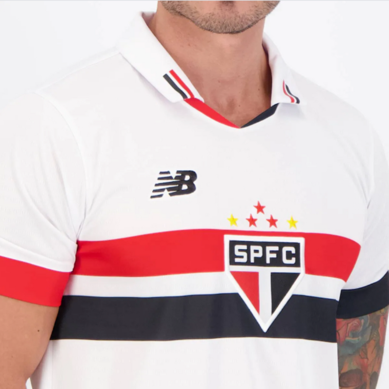 Camisa São Paulo Titular 24/25 - NB Torcedor Masculina