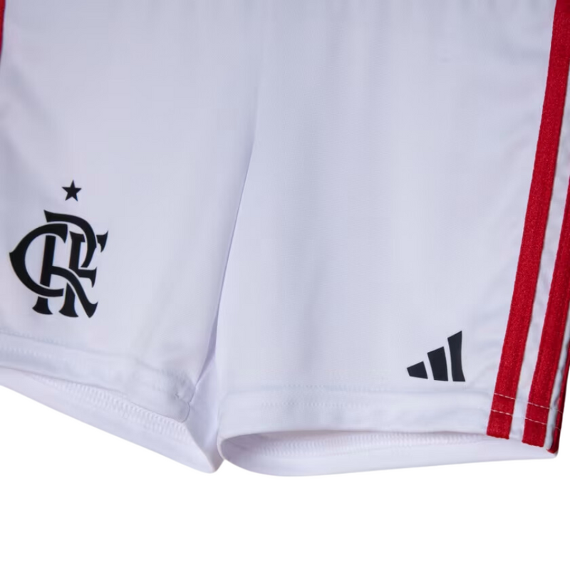 Kit infantil Flamengo Titular Uniforme 24/25 Adidas