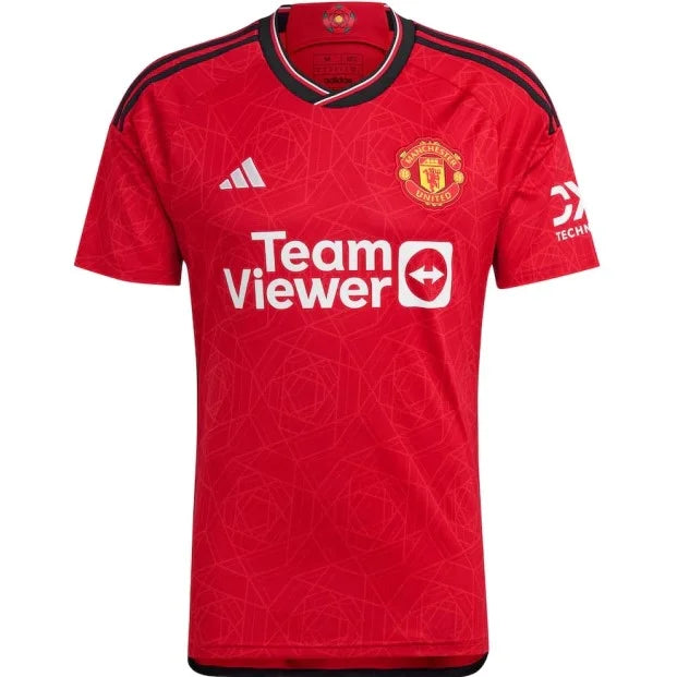 Camisa Manchester United Titular I 23/24 - Personalizada B.FERNANDES N° 8 - Torcedor Adidas Masculina - Paixao de Torcedores