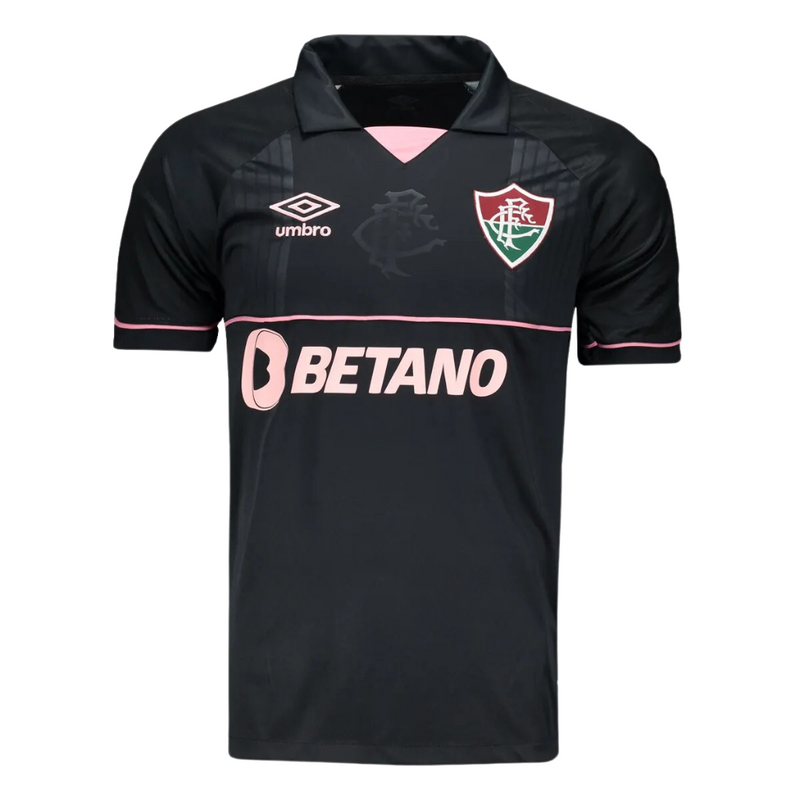 Camisa Fluminense Goleiro 23/24 - Umbro Torcedor Masculina - Preta - Paixao de Torcedores