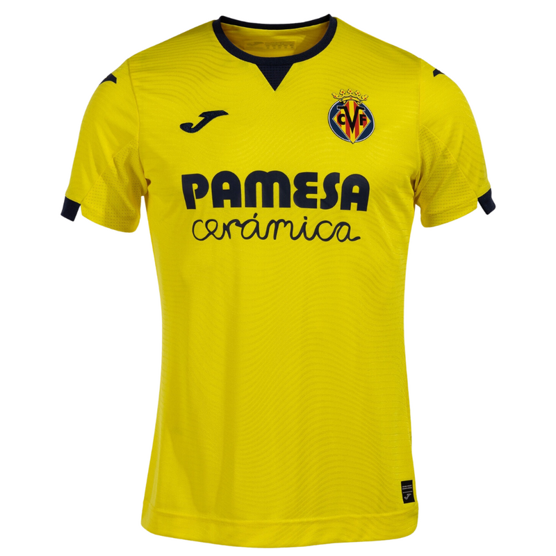 Camisa Villarreal I 23/24 - Joma Torcedor Masculina - Amarelo - Paixao de Torcedores