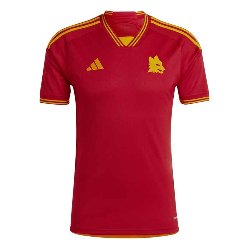Camisa Roma Titular I 2023/24 - Adidas Torcedor Masculino - Paixao de Torcedores