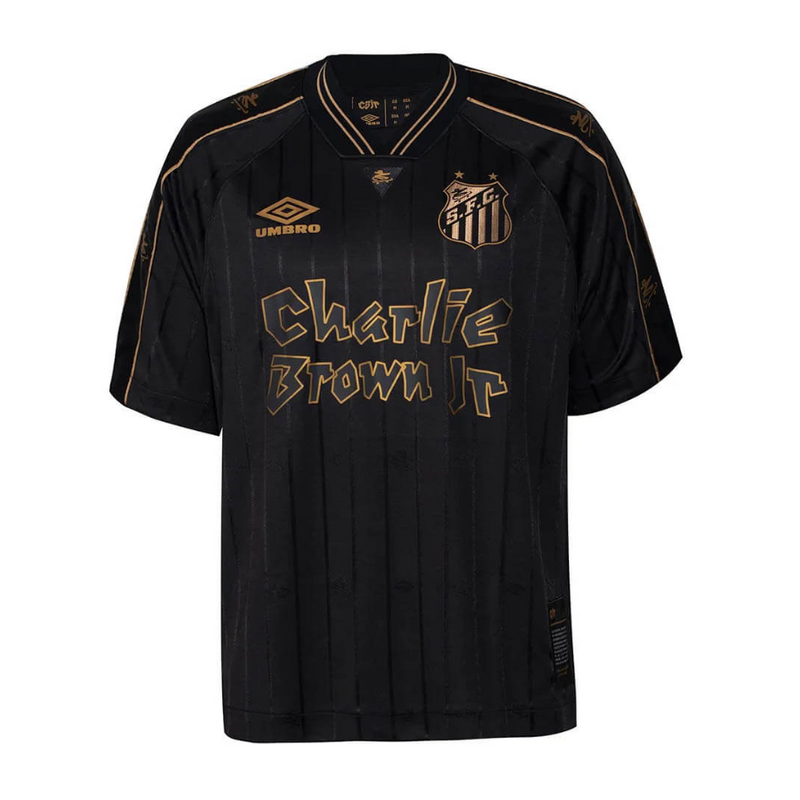 Camisa Santos Edição Especial Charlie Brown JR 2024 -Collab edição inicio banda