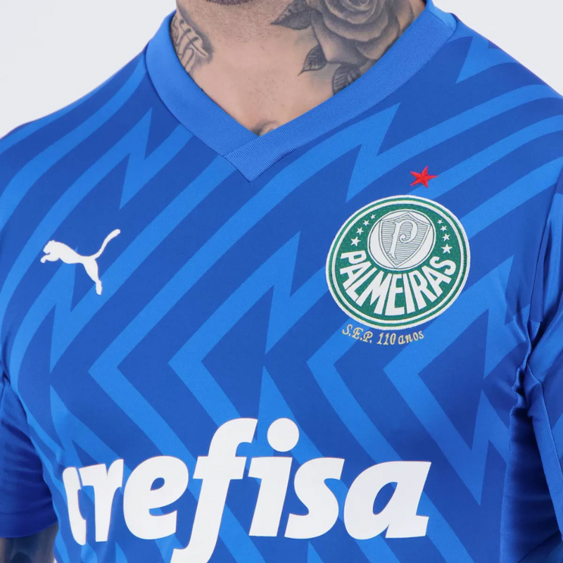 Camisa Palmeiras Goleiro Titular 24/25 - Puma Torcedor Masculina
