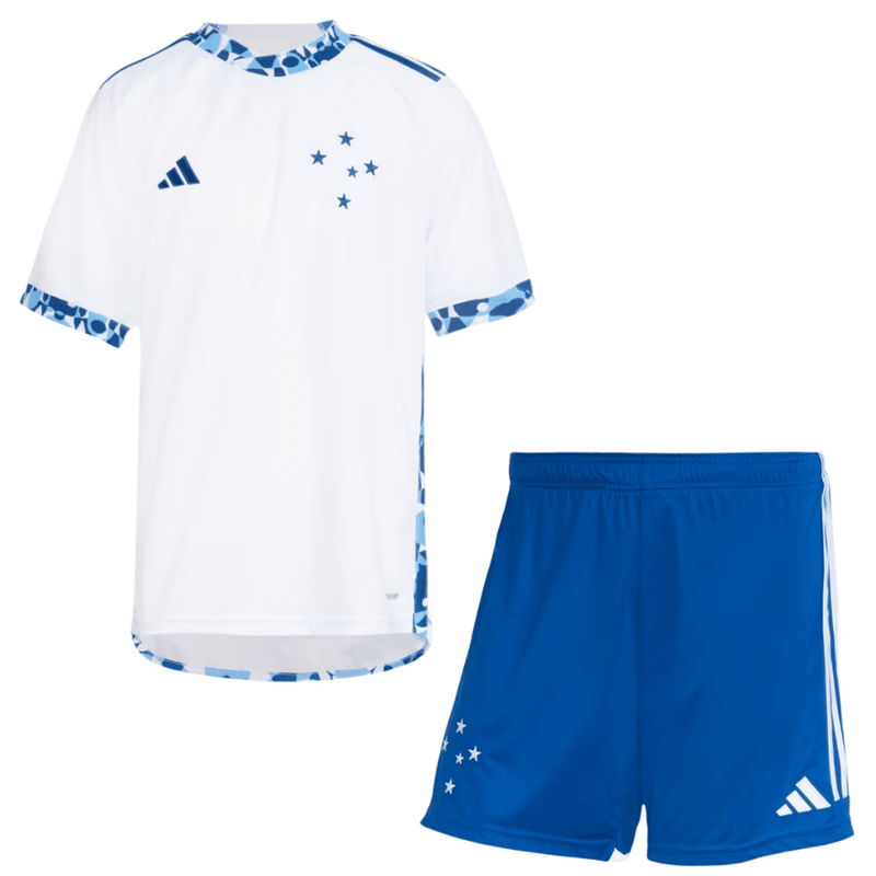 Kit infantil Cuzeiro Reserva Uniforme 24/25 Adidas