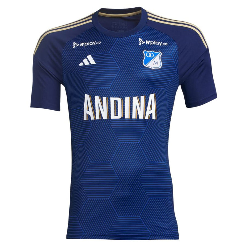 Camisa Millonarios Titular 24/25 Torcedor Masculina