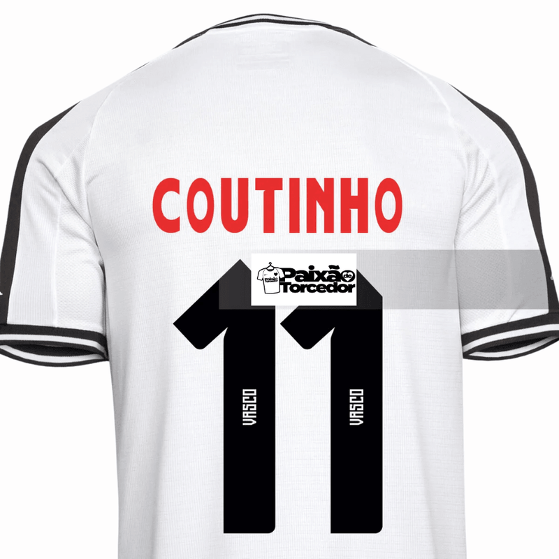 Camisa Vasco da Gama Titular 24/25 - Kappa Torcedor Masculina