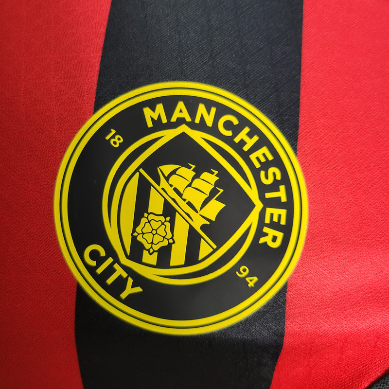 Camisa Manchester City Reserva II 22/23 - Puma Versão Jogador Masculina - Paixao de Torcedores