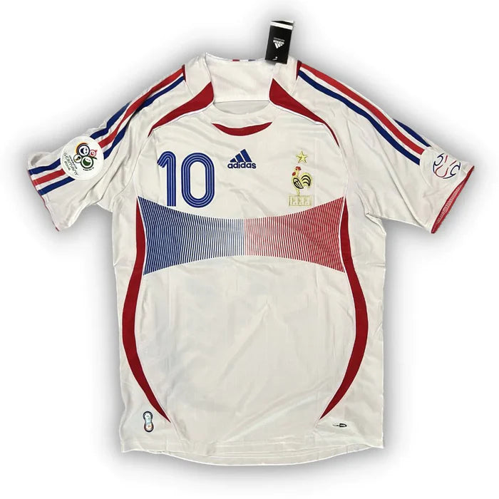 Camisa Seleção França Reserva Retro 2006 - Adidas Torcedor Masculina