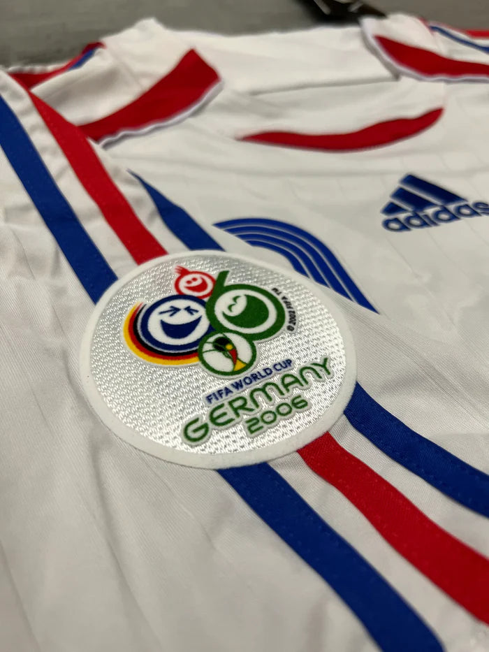 Camisa Seleção França Reserva Retro 2006 - Adidas Torcedor Masculina