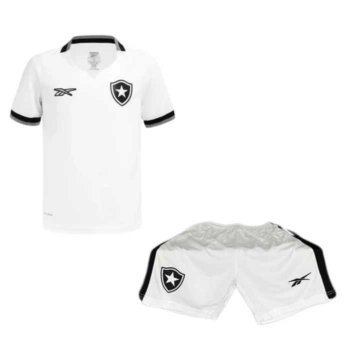 Conjunto Infantil Botafogo Terceiro Uniforme 2024/25 Reebok