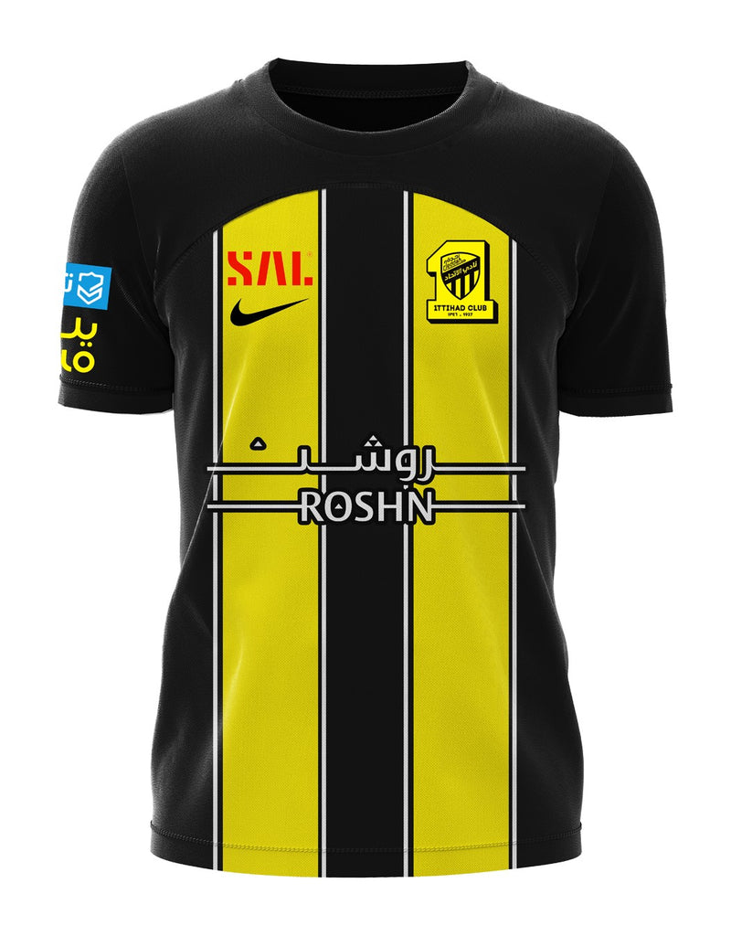 Camisa Al-Ittihad FC I Titular 23/24 - Nike Torcedor Masculina - Paixao de Torcedores