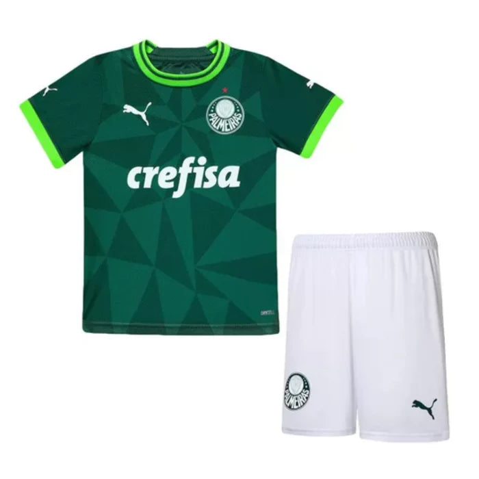 Kit Infantil Palmeiras I 2023-24 - Torcedor Puma - Paixao de Torcedores