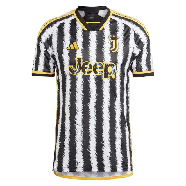 Camisa Juventus I 23/24 - Adidas Torcedor Masculina Personalizada CHIESA N° 7 - Paixao de Torcedores