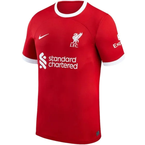 Camisa Liverpool I Titular 23/24 - Nike Torcedor Masculina - Paixao de Torcedores