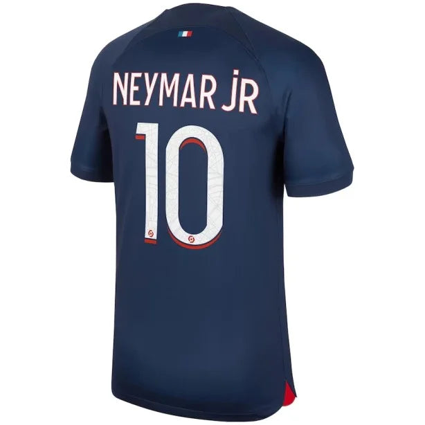 Camisa PSG Titular I 23/24 - Nike Torcedor Masculina Personalizada NEYMAR JR N° 10 - Paixao de Torcedores