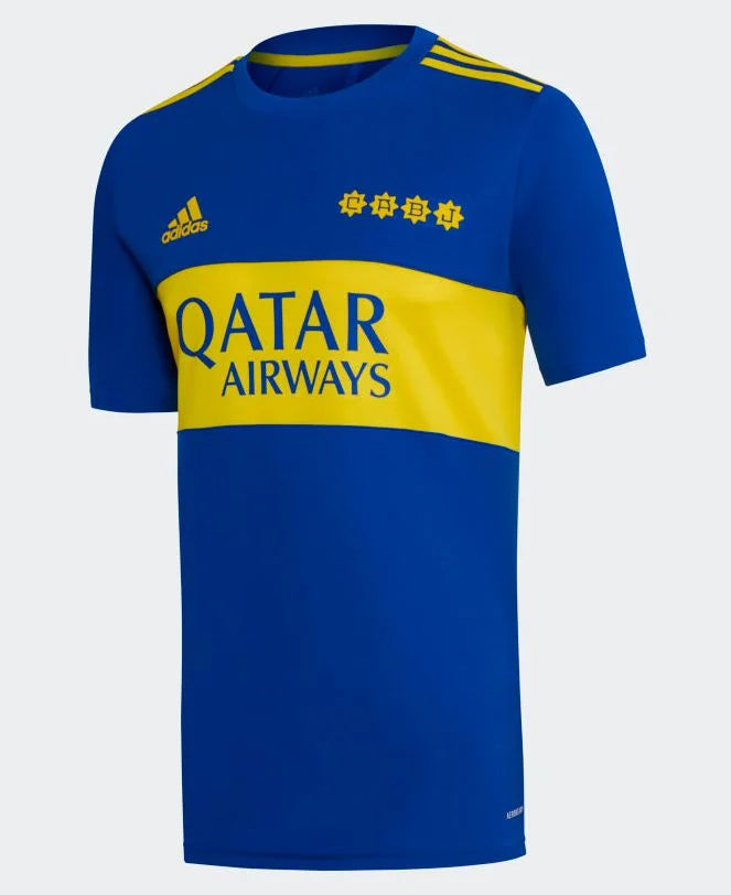 Camisa Boca Juniors Home 2122 Personalizada - Torcedor - Masculina - Azul e amarelo - Paixao de Torcedores