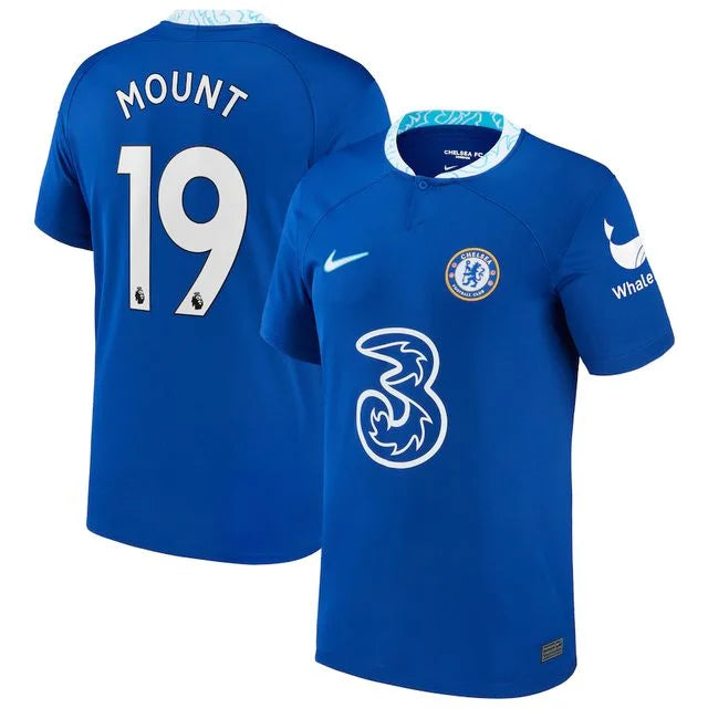 Camisa Chelsea  home 22/23 - Torcedor Nike - Personalizada Mount    n° 19 - Paixao de Torcedores