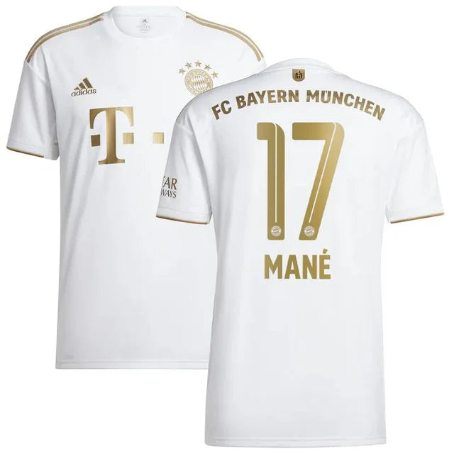 Camisa Bayern Munchen II 2022/23 Torcedor Adidas - Personalizada Mané numero 17 - Paixao de Torcedores