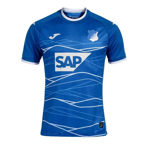 Camisa Hoffenheim Home 22/23 - Torcedor - Masculino - Azul e Branco - Paixao de Torcedores
