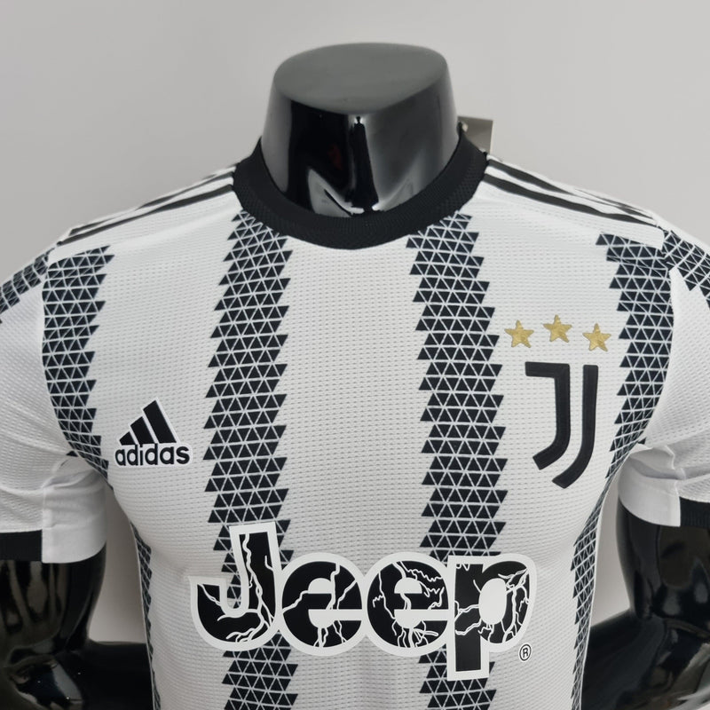 Camisa Juventus Homes 22/23 Versão Jogador Adidas Masculina - Branca - Paixao de Torcedores