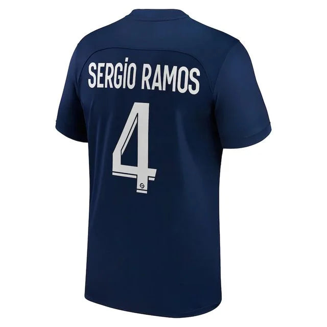 Camisa PSG home 22/23 - Torcedor Nike - Personalizada SERGIO RAMOS  n° 4 - Paixao de Torcedores