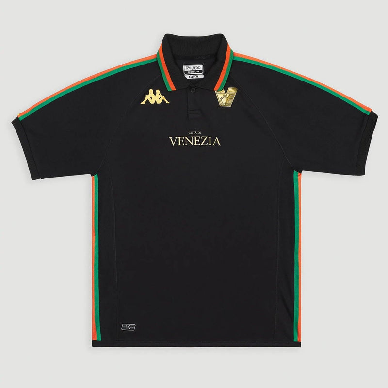 Camisa Venezia Home 2022/23 - Torcedor Kappa - Preto - Paixao de Torcedores