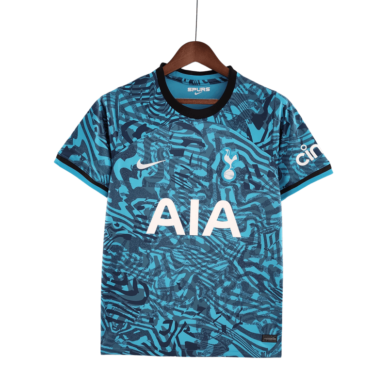 Camisa Tottenham Away  2223 Torcedor Nike Masculina - Azul Royal - Paixao de Torcedores