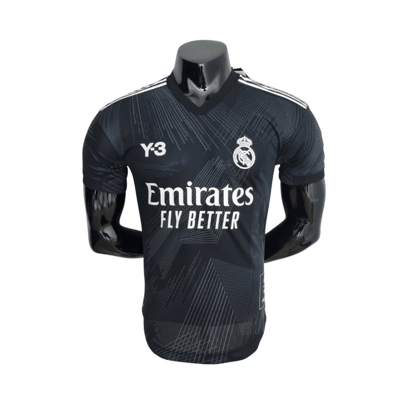 Camisa Real Madrid Y-3 Black 22/23 Versão Jogador Adidas Masculina - Paixao de Torcedores